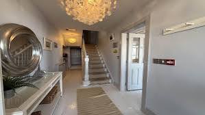 Entrance hallway and staircase at Carnaween House